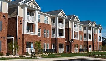 a large apartment building