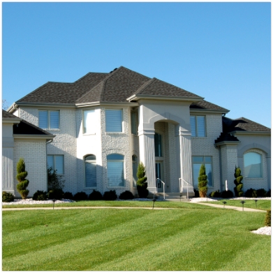Exterior of brick home in Arlington by Platinum Painting