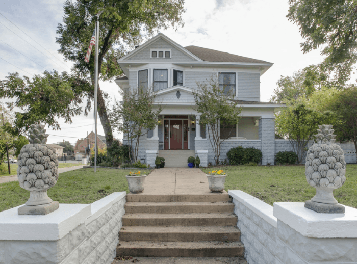 after image of exterior of house