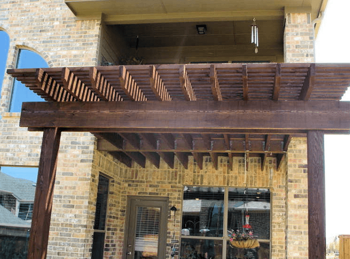 after image of exterior of house