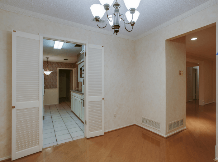 before image of exterior of house