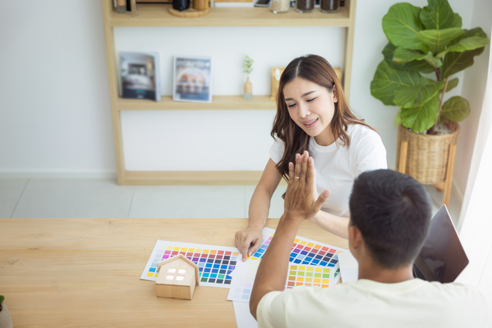 Interior vs. Exterior Paint Platinum Painting of Arlington